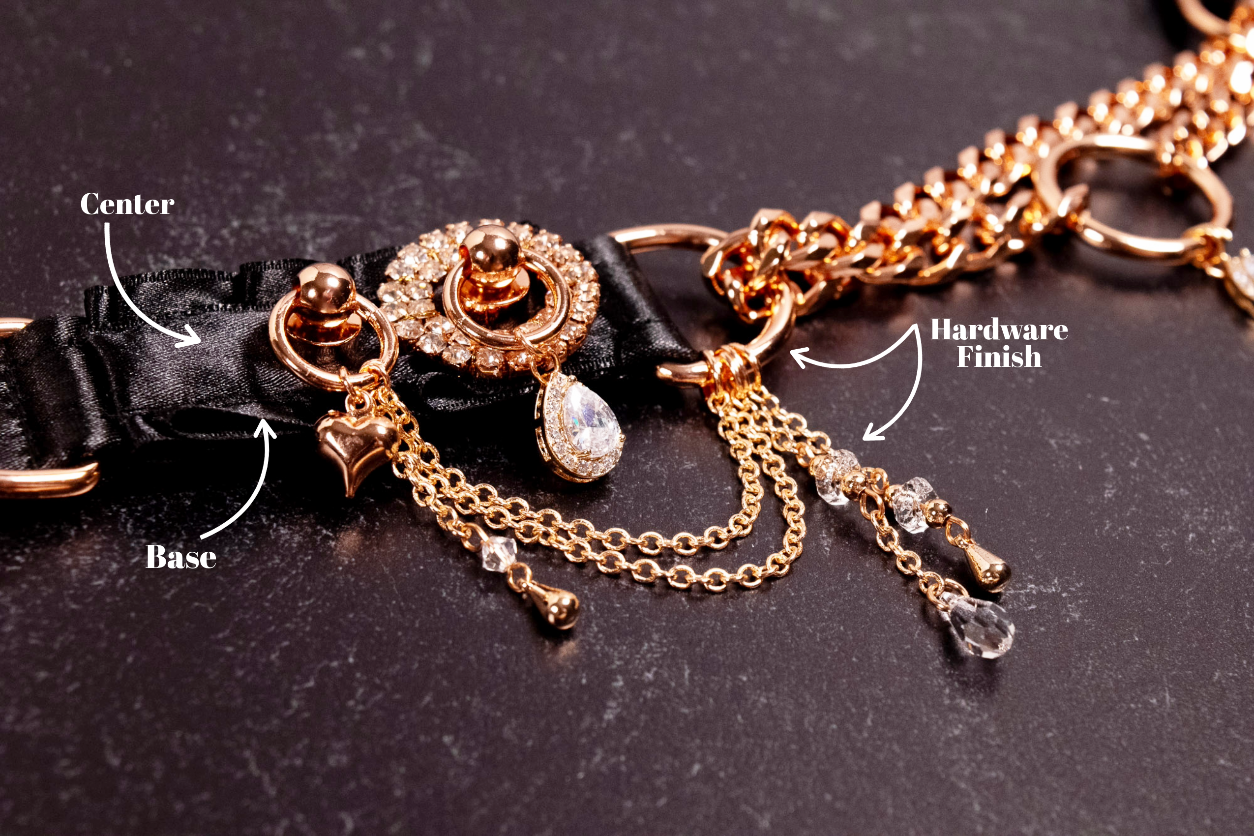 Design Your Own "Crystal Bond" - Luxury Martingale Collar