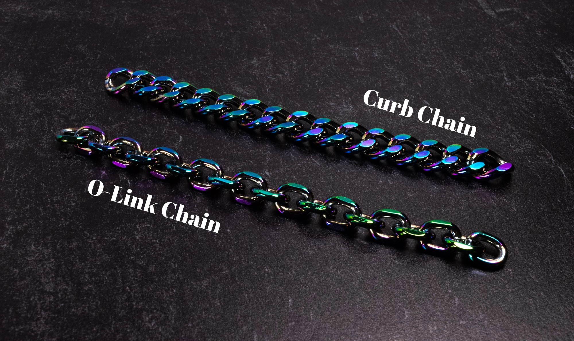 Design Your Own "Chained Up" Luxury Satin Martingale Collar