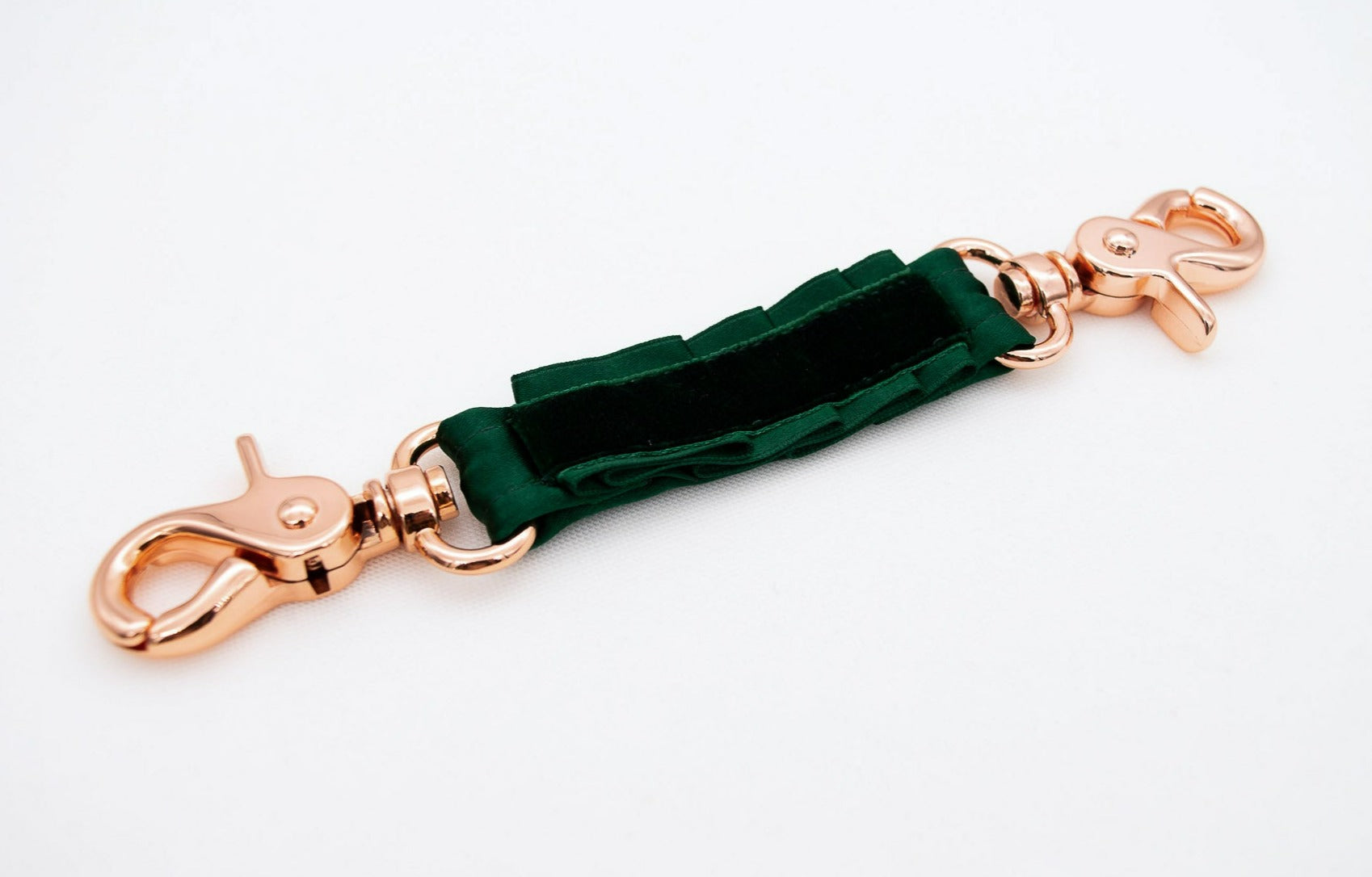 Hunter Green Velvet Cuff Connector