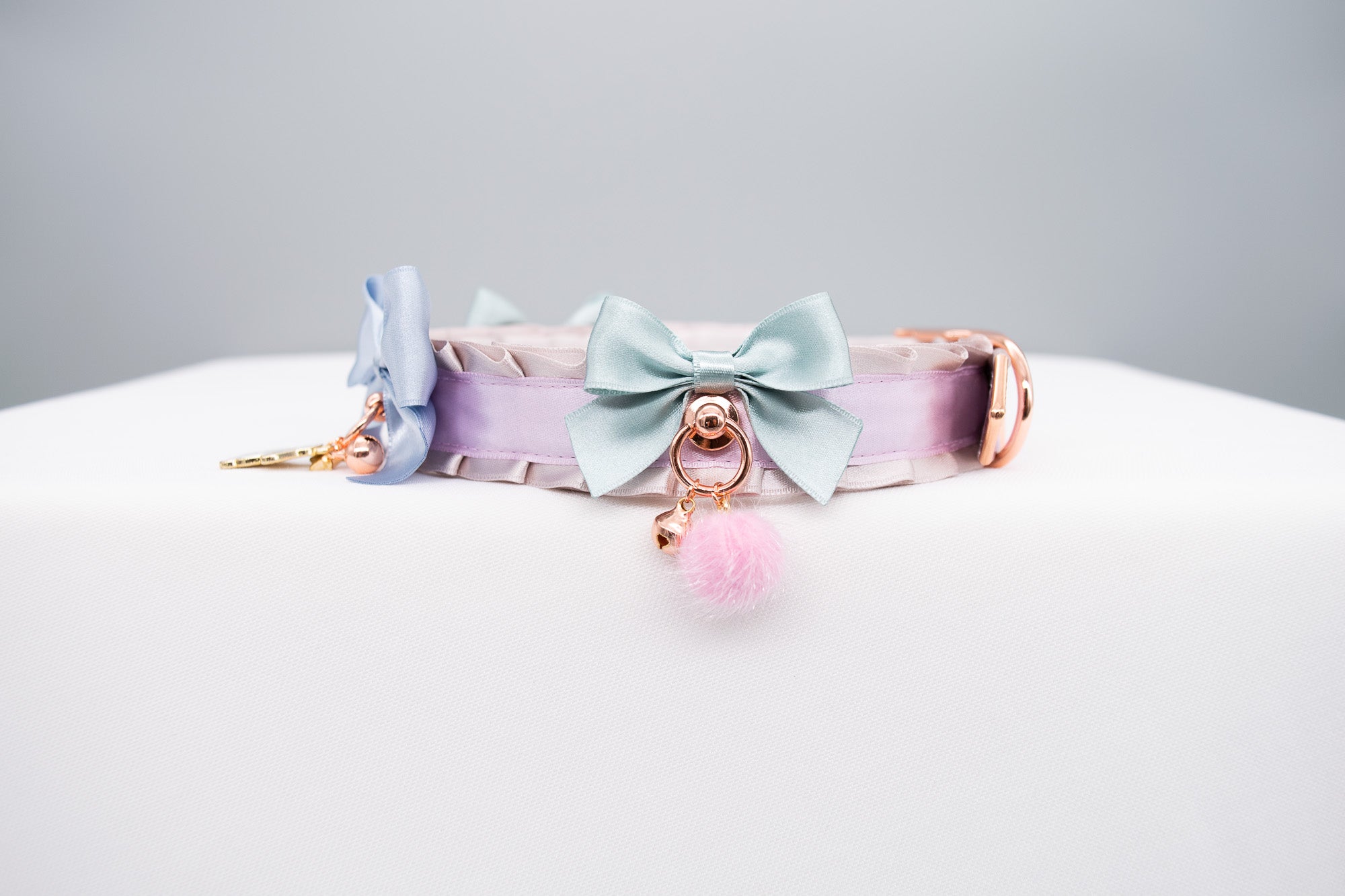 Pastel Bunny Luxury Pet Play Collar