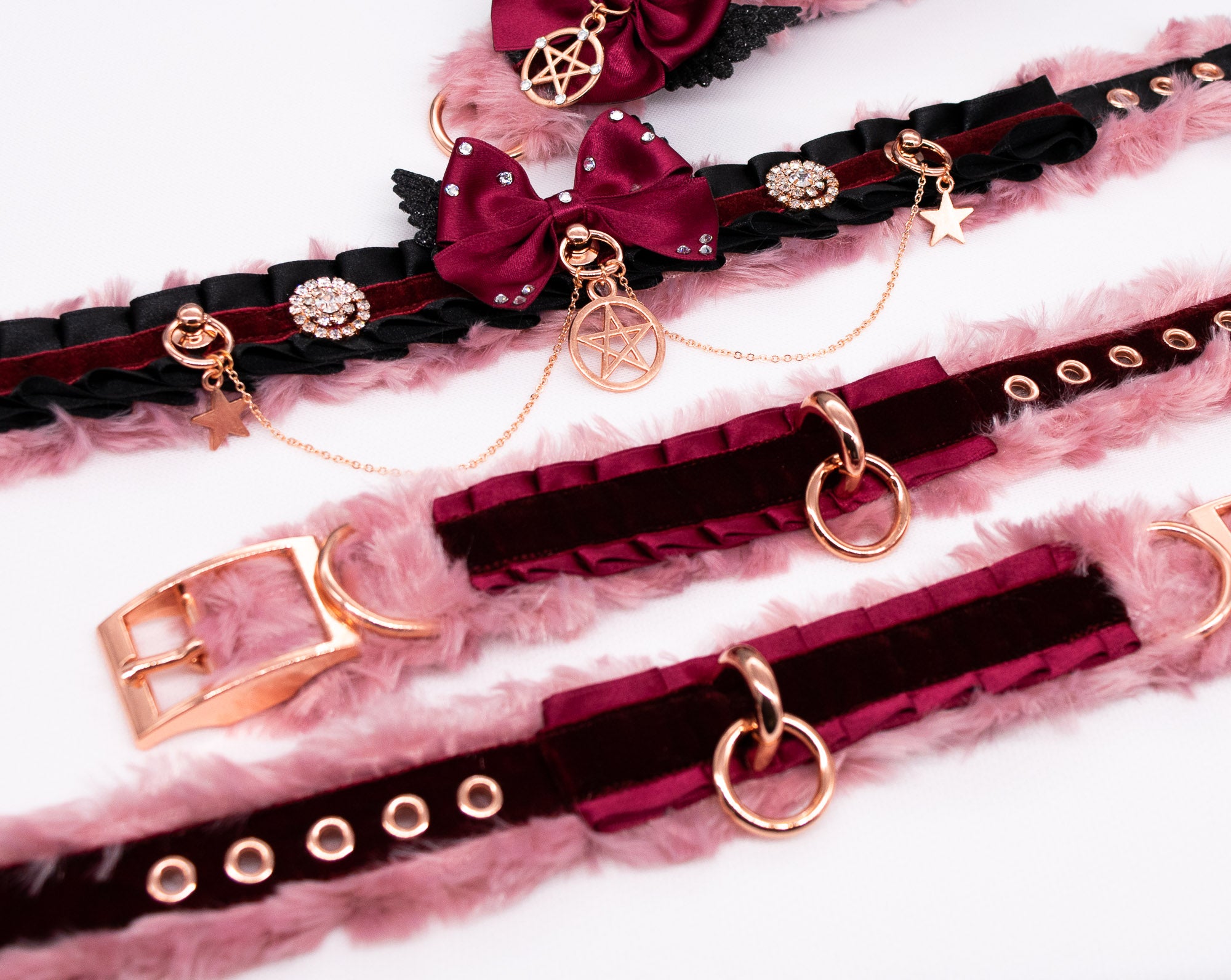 Limited Edition - Luxury Fur Lined BDSM Cuffs