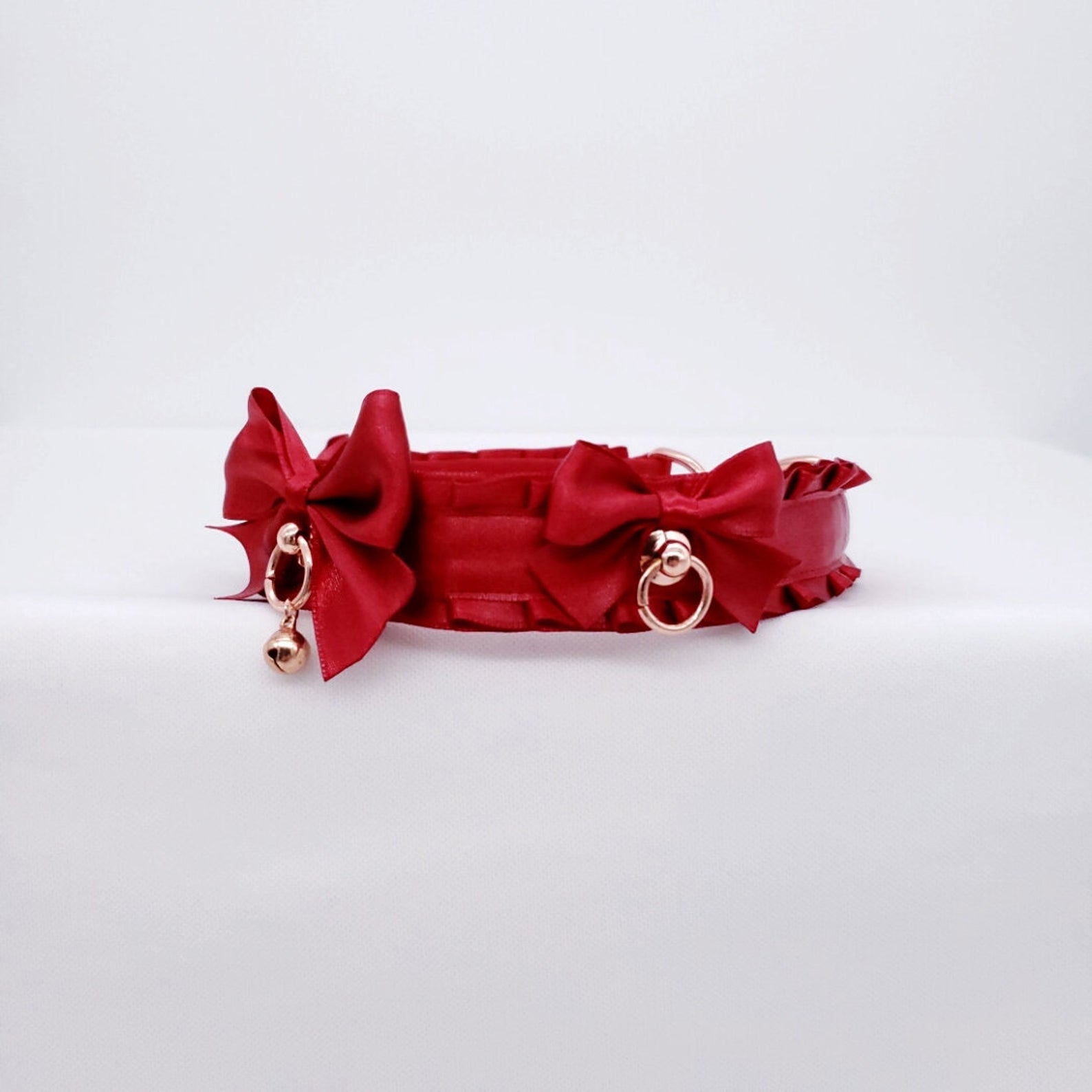 Red and Rose Gold Collar