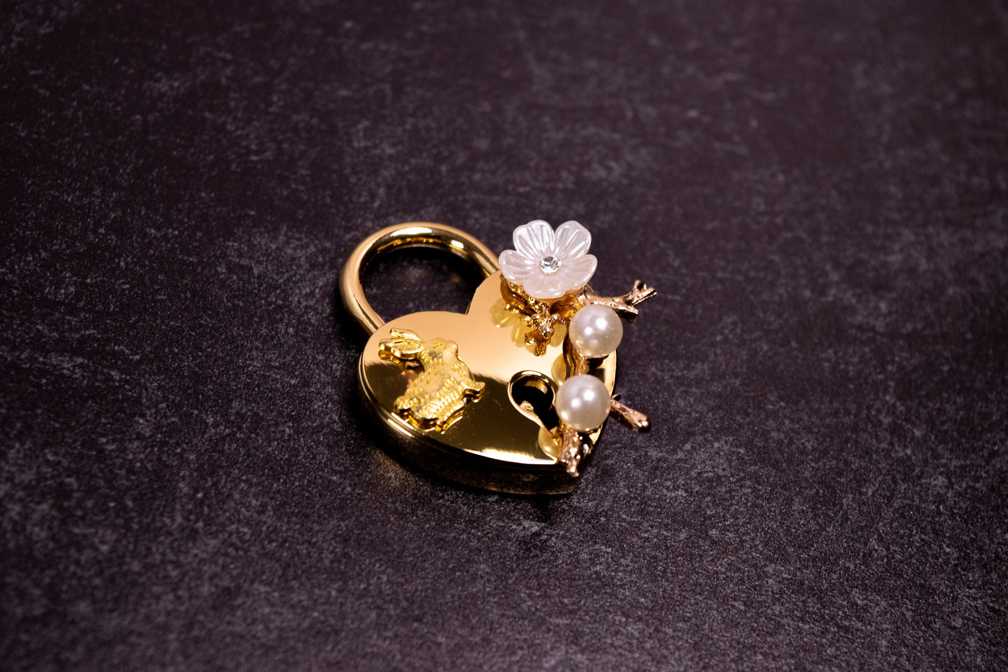 Gold Deluxe "Bunny" Lock _ LIMITED _