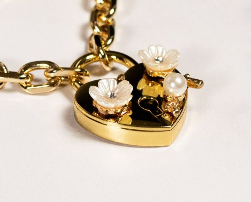 Golden Floral Lock _ LIMITED _