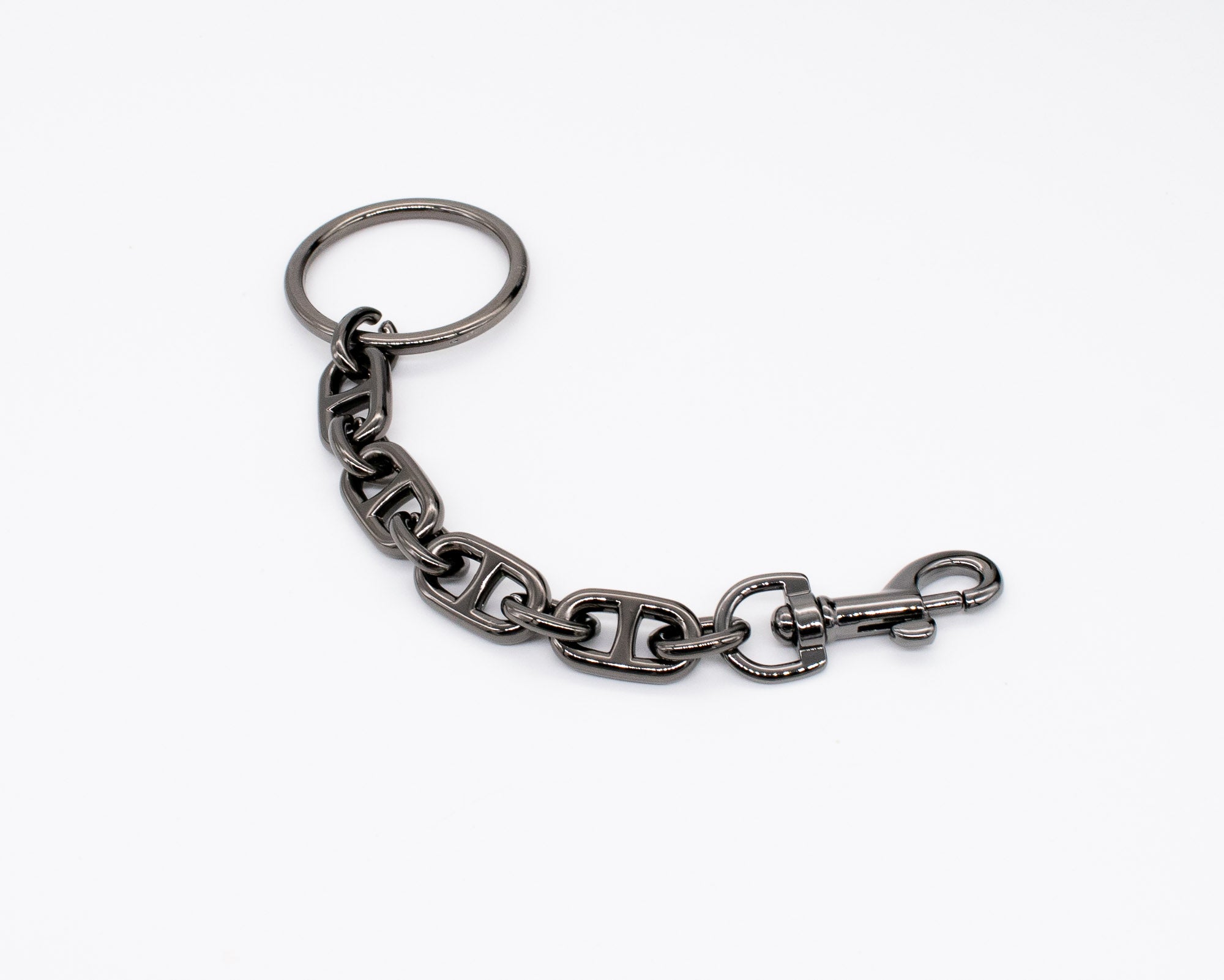 Chunky Chain Collar in Gunmetal