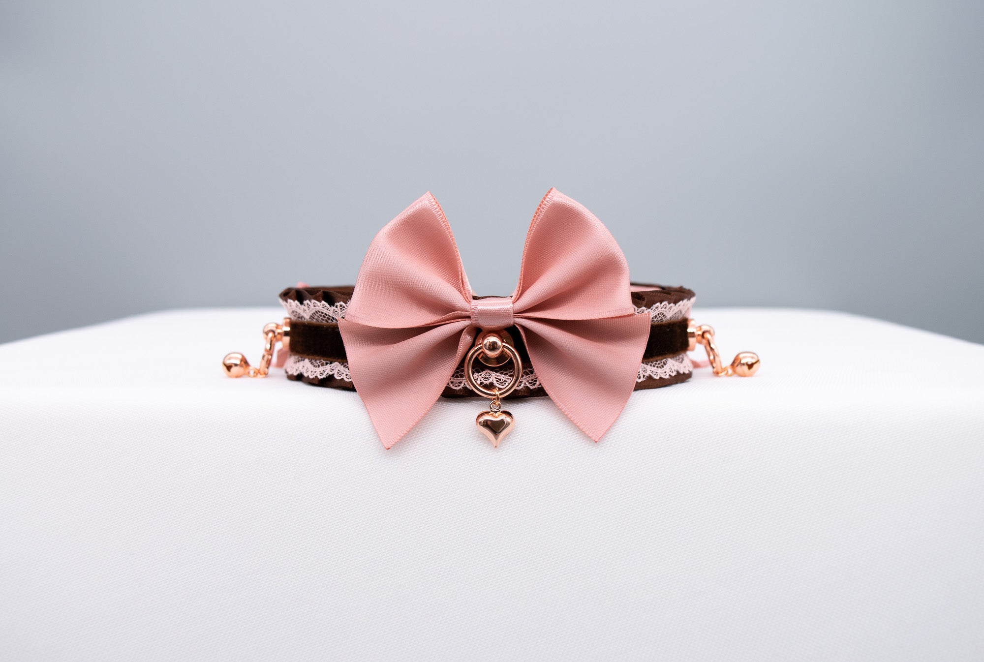 Luxury Velvet Cat Collar with Bell and Bow