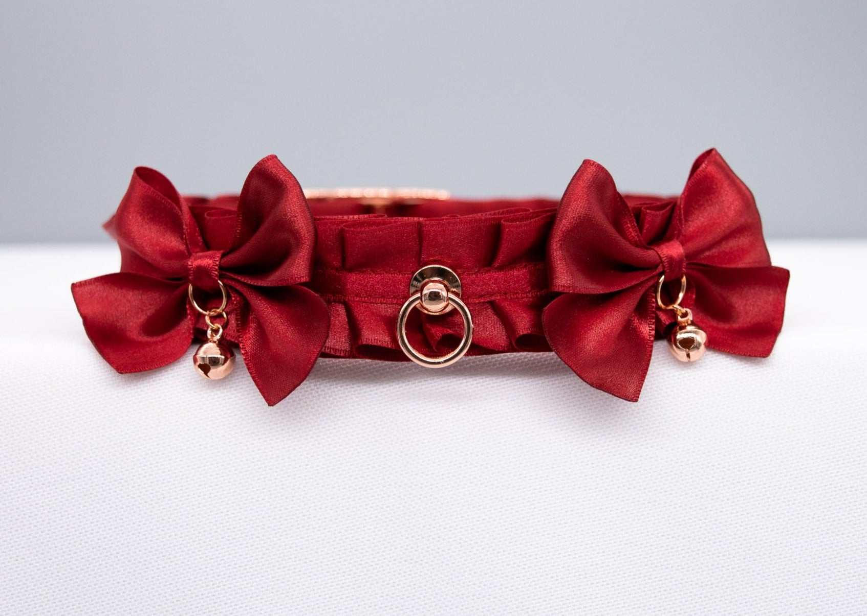 Scarlet Princess ~ BDSM Collar in Rose Gold