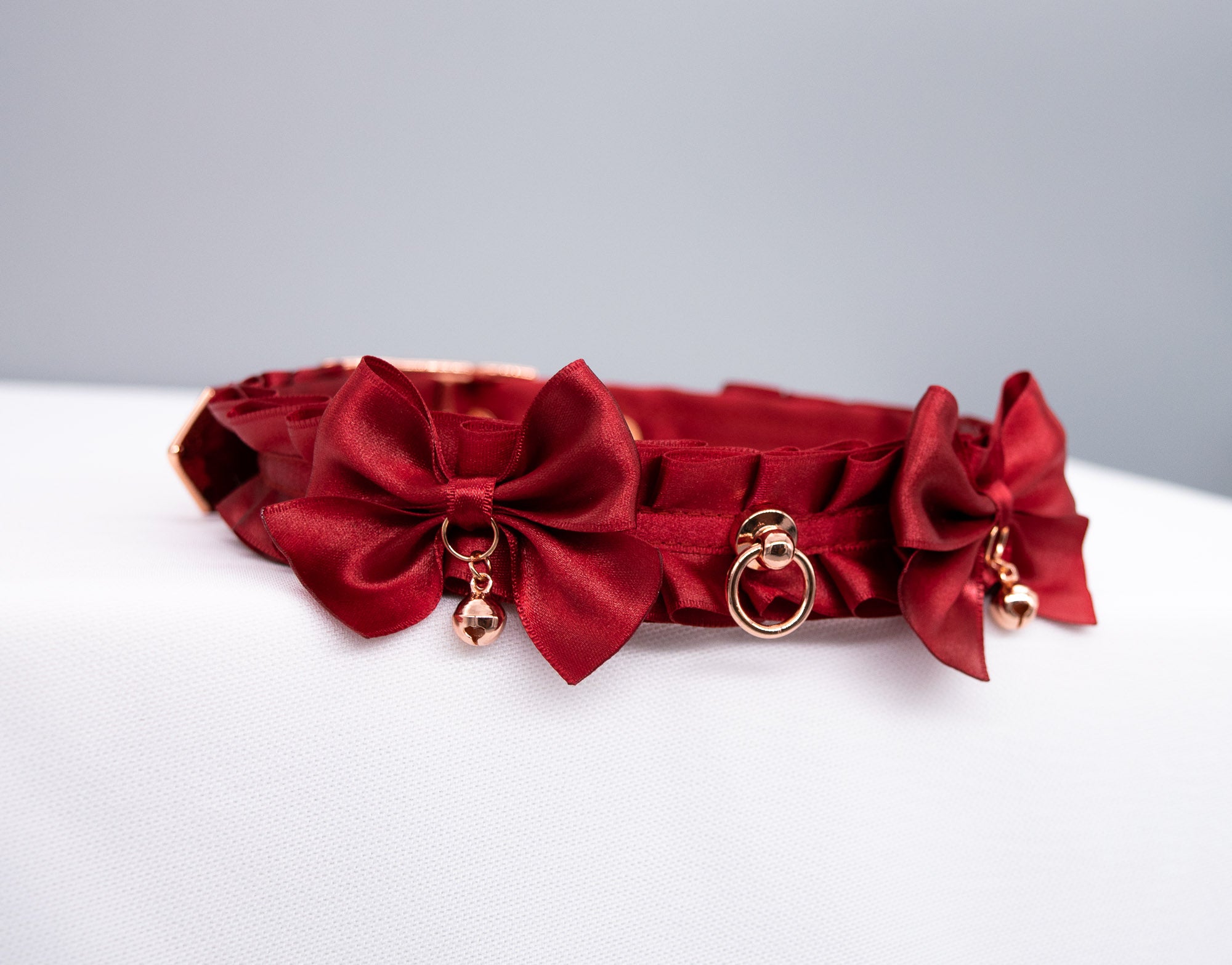 Scarlet Princess ~ BDSM Collar in Rose Gold