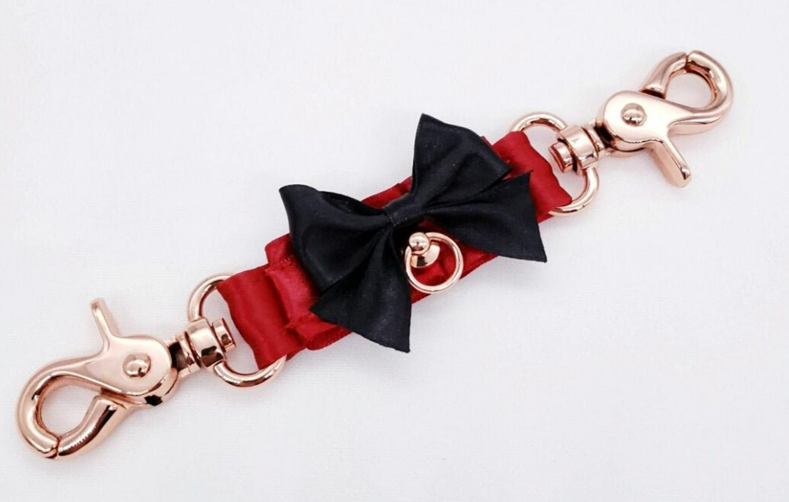 Red, Black and Rose Gold Cuff Connector